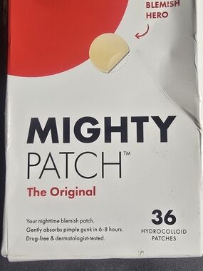Mighty Patch The Original Hydrocolloid Acne Patches - Beige (36 Count)